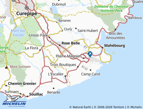 MICHELIN Mare d'Albert map - ViaMichelin