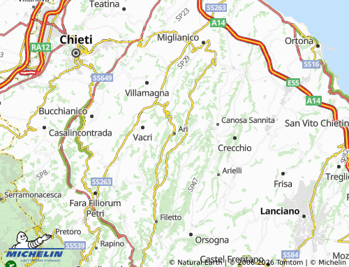 Mapa MICHELIN Ari - ViaMichelin