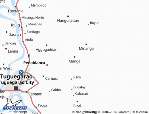MICHELIN Manga map - ViaMichelin