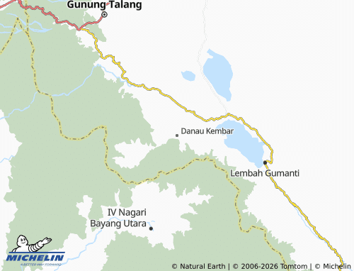 Mapa MICHELIN Danau Kembar - ViaMichelin