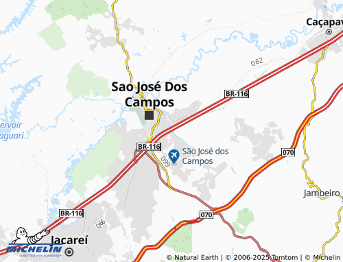 MICHELIN Vila São Benedito map - ViaMichelin