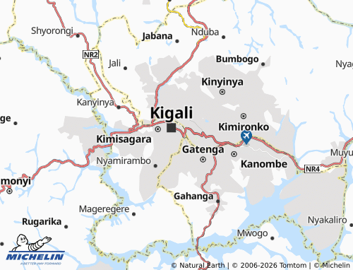 Mappa MICHELIN Nyarugenge - ViaMichelin