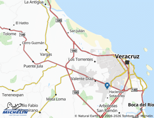 MICHELIN Villarín map - ViaMichelin