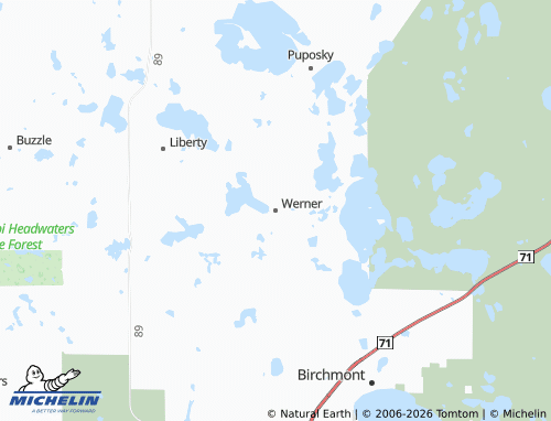 Mapa MICHELIN Werner - ViaMichelin