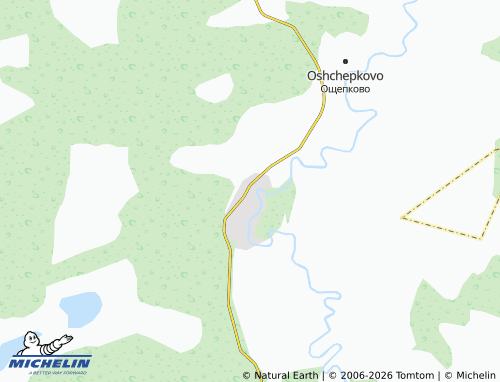 MICHELIN-Landkarte Bystrukha - ViaMichelin