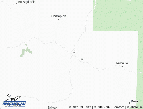 Mapa MICHELIN Gentryville - ViaMichelin