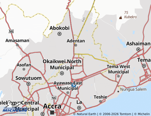 Mappa MICHELIN Madina - ViaMichelin