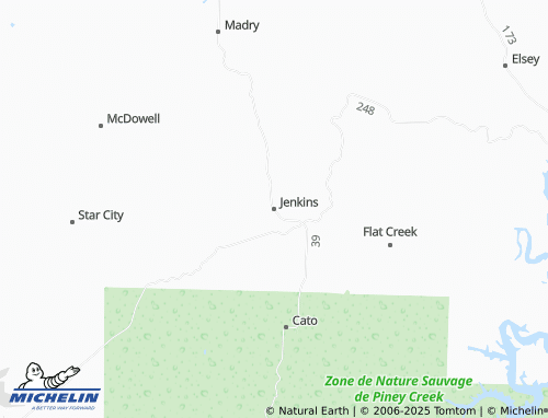 MICHELIN Jenkins map - ViaMichelin