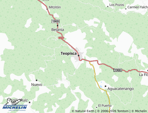 Mapa MICHELIN Nuevo Linda Vista Parte Alta - ViaMichelin