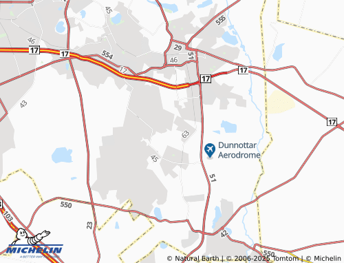 MICHELIN Selcourt Extension 25 map - ViaMichelin
