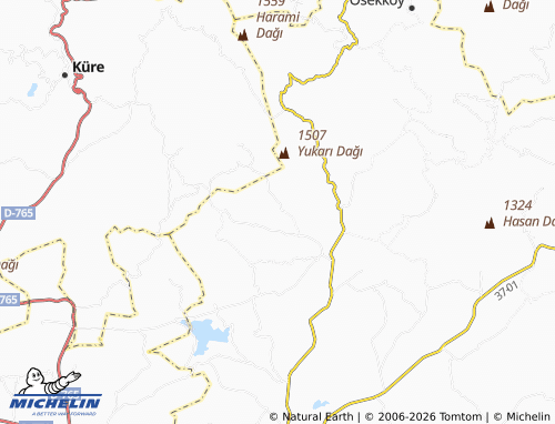 Mapa MICHELIN Şenlik - ViaMichelin