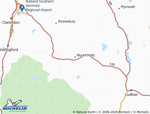 Mappa MICHELIN Mount Holly - ViaMichelin