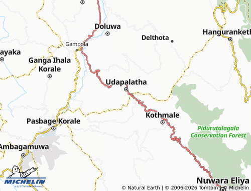 Mappa MICHELIN Pussellawagama - ViaMichelin