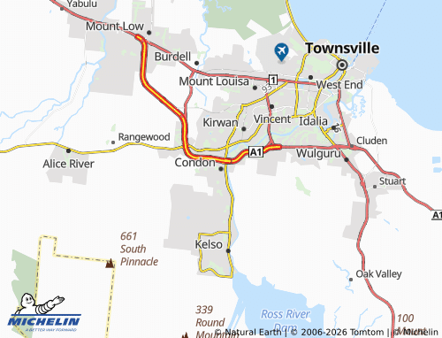 Mapa MICHELIN Condon - ViaMichelin