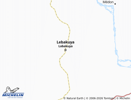 MICHELIN-Landkarte Lobakuya - ViaMichelin