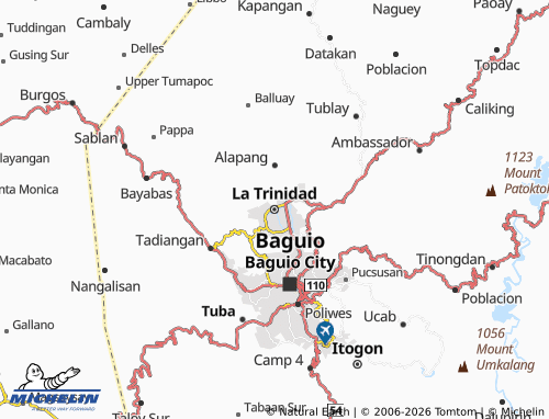 MICHELIN La Trinidad map - ViaMichelin