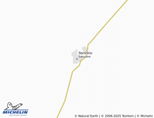 MICHELIN Barshino map - ViaMichelin