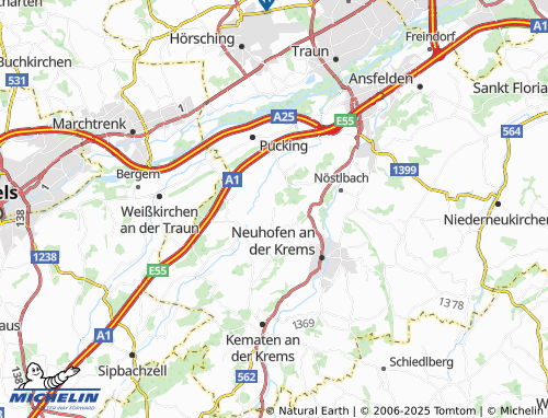 MICHELIN Lindach map - ViaMichelin