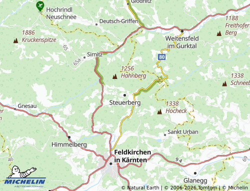 MICHELIN Steuerberg map - ViaMichelin