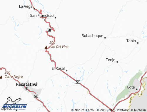 Mappa MICHELIN El Caucho - ViaMichelin
