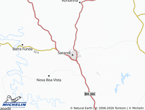 Mapa MICHELIN Sarandi - ViaMichelin