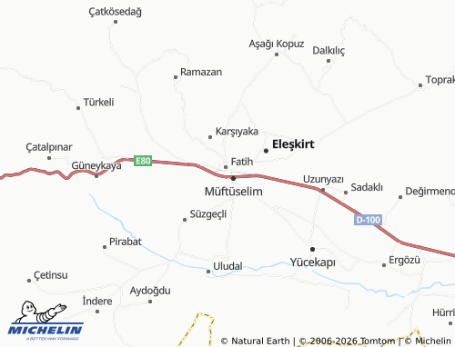 MICHELIN Lozan map - ViaMichelin