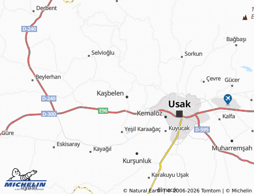 Mappa MICHELIN Kaşbelen - ViaMichelin