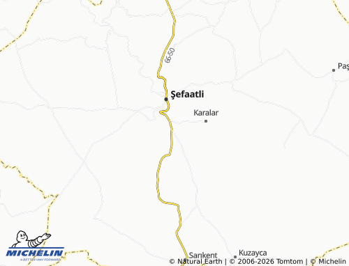 Mappa MICHELIN Konaklı - ViaMichelin