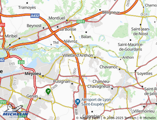 MICHELIN Le Rigolet map - ViaMichelin
