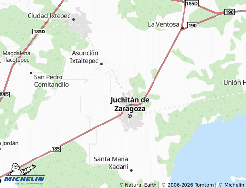 MICHELIN Guie Chachi map - ViaMichelin