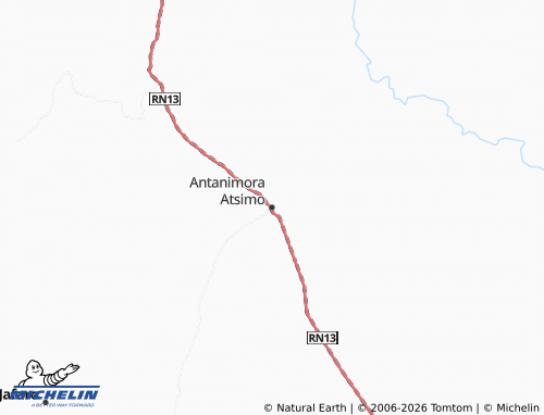 Mappa MICHELIN Antanimora Atsimo - ViaMichelin