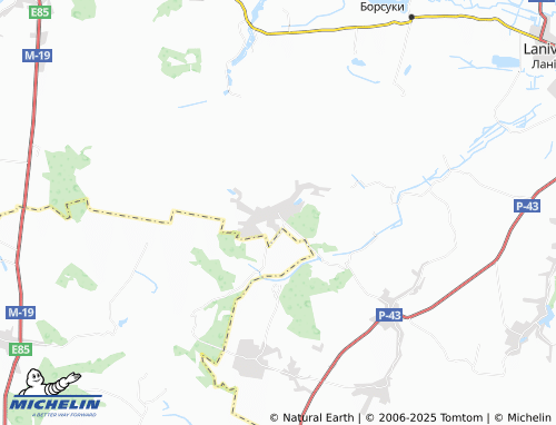 MICHELIN Verbovets map - ViaMichelin