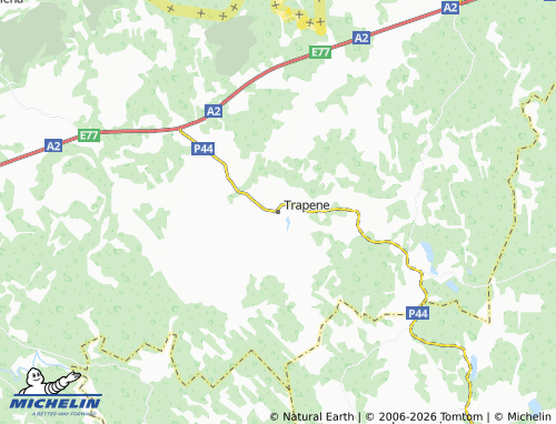 Mapa MICHELIN Trapenes pagasts - ViaMichelin