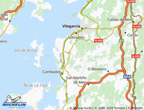 MICHELIN Deiro map - ViaMichelin
