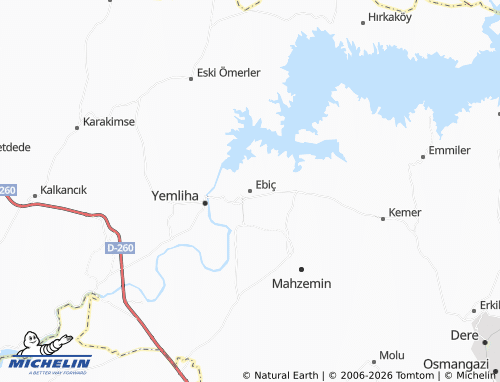 Mappa MICHELIN Ebiç - ViaMichelin