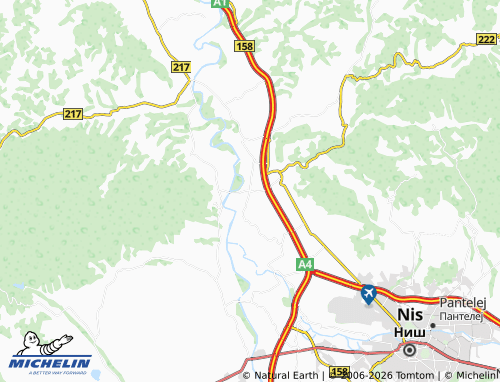 Mapa MICHELIN Mezgraja - ViaMichelin
