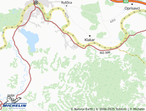 MICHELIN Vinska map - ViaMichelin