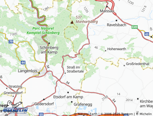 MICHELIN Wiedendorf map - ViaMichelin