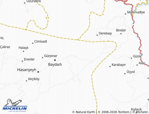 Mappa MICHELIN Demircili - ViaMichelin