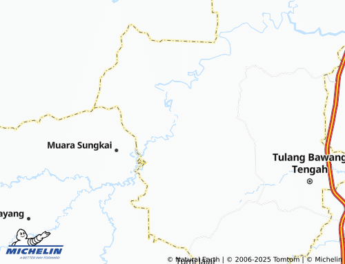 MICHELIN Tulang Bawang Udik map - ViaMichelin