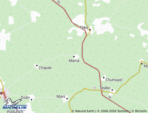 Mapa MICHELIN Mamá - ViaMichelin