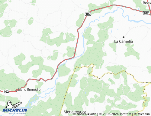 Mapa MICHELIN Aguacate Lomas de Vinazco - ViaMichelin