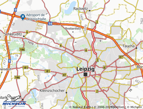 MICHELIN Möckern map - ViaMichelin