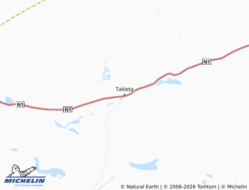 MICHELIN-Landkarte Takieta - ViaMichelin