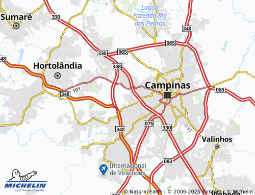 MICHELIN Vila Padre Manoel de Nóbrega map - ViaMichelin