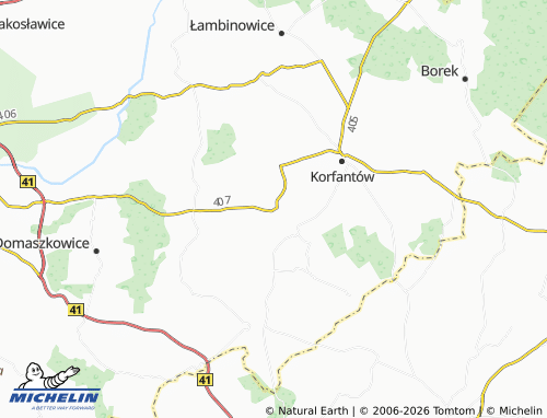 Carte MICHELIN Rynarcice - ViaMichelin