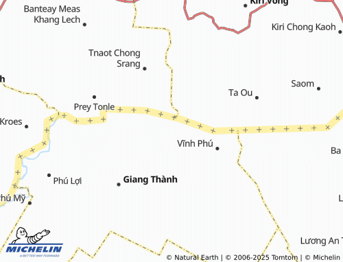 MICHELIN Vĩnh Điều map - ViaMichelin