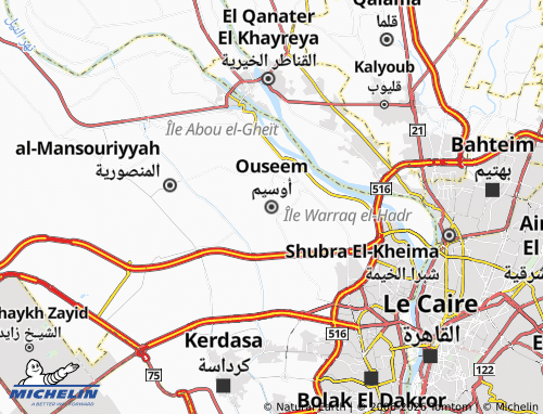 Mappa MICHELIN Ouseem - ViaMichelin