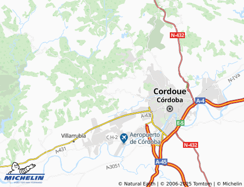 MICHELIN Casilla del Aire map - ViaMichelin