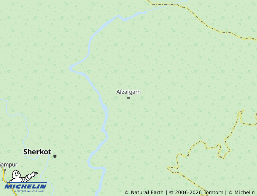 Mappa MICHELIN Afzalgarh - ViaMichelin